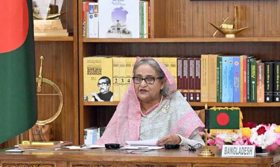 মানবতার বৃহত্তর স্বার্থে বিশ্ব শান্তি ও স্থিতিশীলতা বজায় রাখতে হবে : শেখা হাসিনা