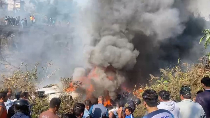 নেপালে বিমান বিধ্বস্ত: নিহত ৪০