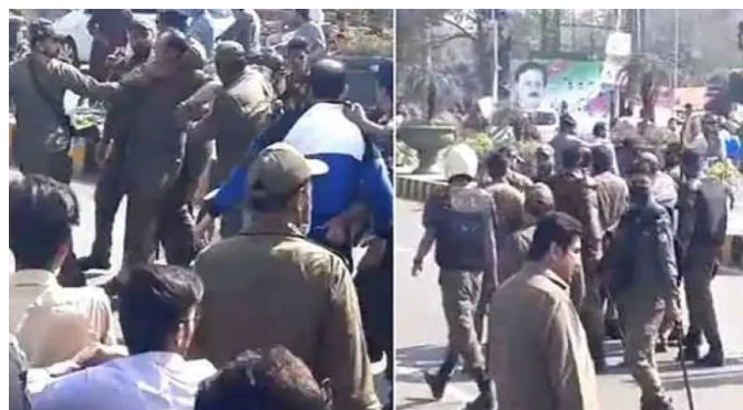 ইমরান খানের বাসভবনে প্রবেশ করেছে পুলিশ