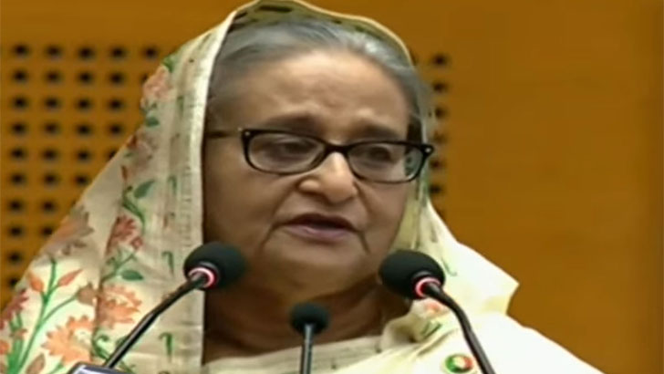 কিছু বেইমান বঙ্গবন্ধুকে হত্যা করে দেশের স্বাধীনতার চেতনাকে ধ্বংস করেছে: শেখ হাসিনা