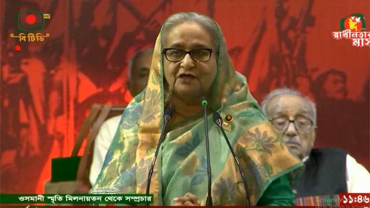আমরা যা করছি সবই পরিকল্পিতভাবে: শেখ হাসিনা