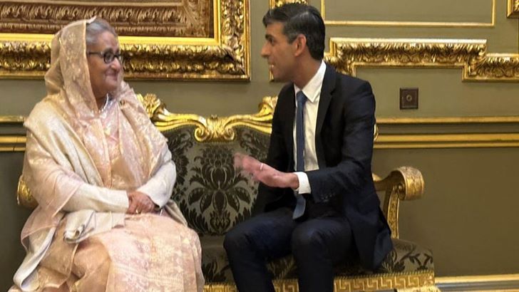 শেখ হাসিনার নেতৃত্বের ভূয়সী প্রশংসা করলেন ব্রিটিশ প্রধানমন্ত্রী