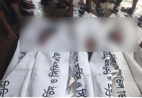 সুনামগঞ্জে ঘরে পানি, আশ্রয়ের খোঁজে বেরিয়ে ৩ ভাই-বোনের মৃত্যু