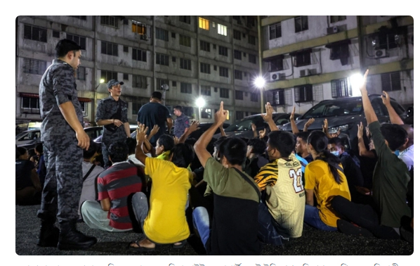 মালয়েশিয়ায় ২৫২ বাংলাদেশিসহ ৪২৫ অভিবাসী গ্রেপ্তার