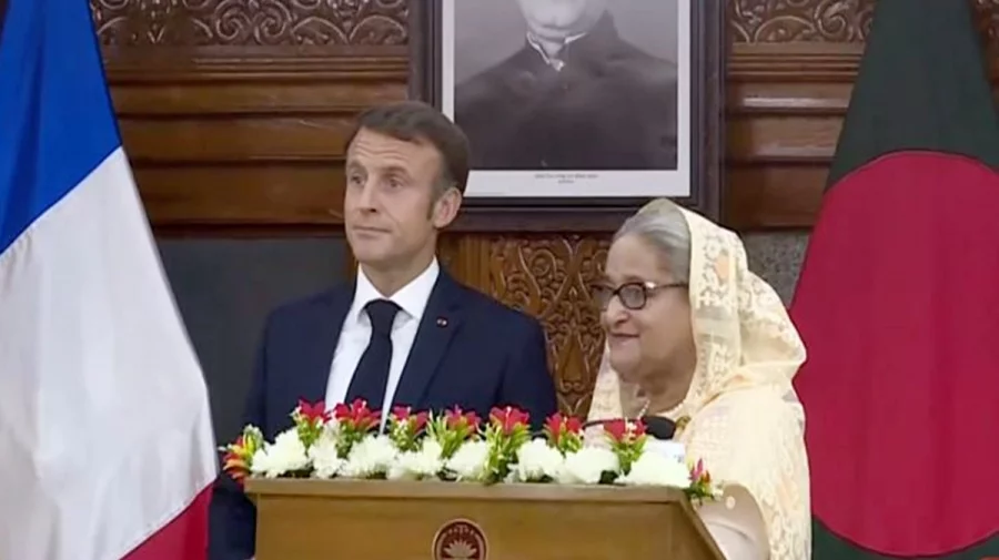 ম্যাক্রোঁর সঙ্গে সার্বিক বিষয়ে ফলপ্রসূ আলোচনা হয়েছে: প্রধানমন্ত্রী