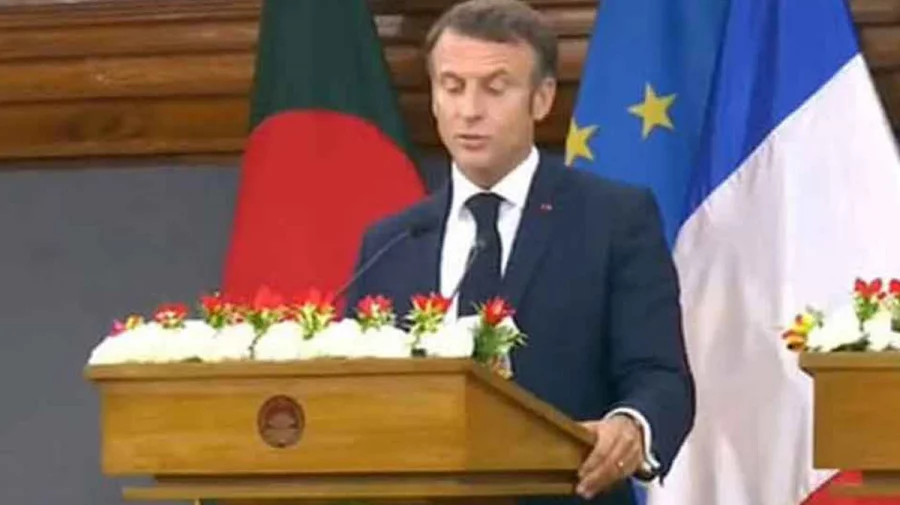 স্মার্ট বাংলাদেশ বিনির্মাণে সহযোগিতা করবে ফ্রান্স: ম্যাক্রোঁ
