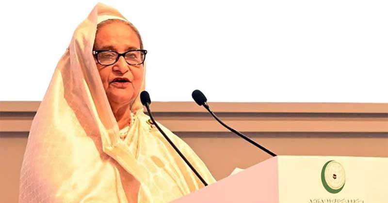 গাজায় অবিলম্বে যুদ্ধ-বিরতির আহ্বান শেখ হাসিনার