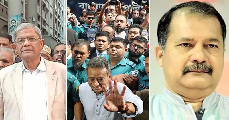 একাধিক মামলায় মির্জা ফখরুলসহ তিন বিএনপি নেতার জামিন আবেদন