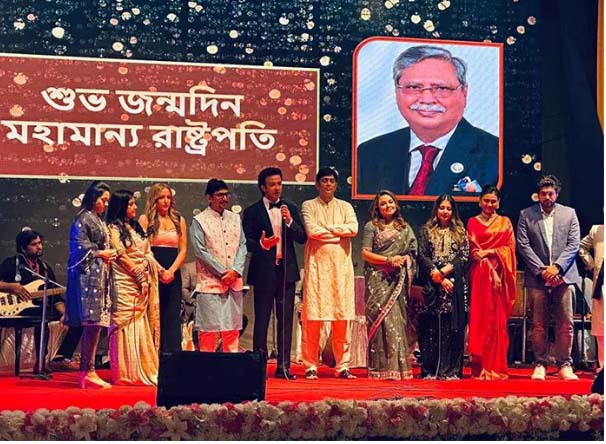 মার্কিন নায়িকাকে সঙ্গে নিয়ে বঙ্গভবনে শাকিব খান