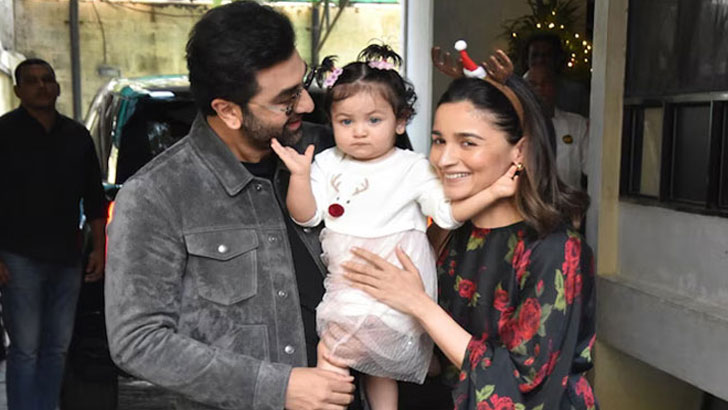 প্রকাশ্যে রণবীর-আলিয়ার মেয়ে