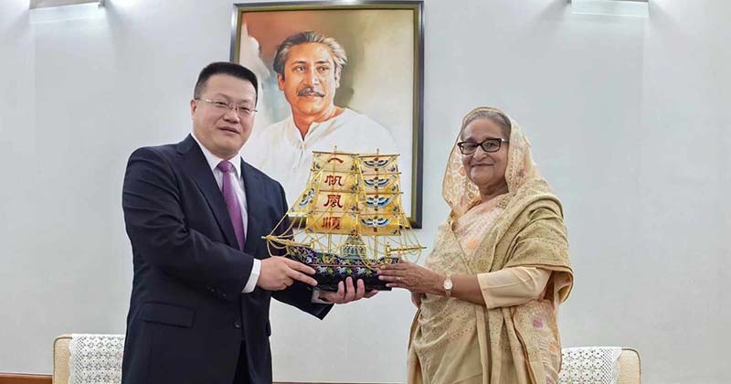 আওয়ামী লীগের বিজয়ে প্রধানমন্ত্রীকে চীনের অভিনন্দন