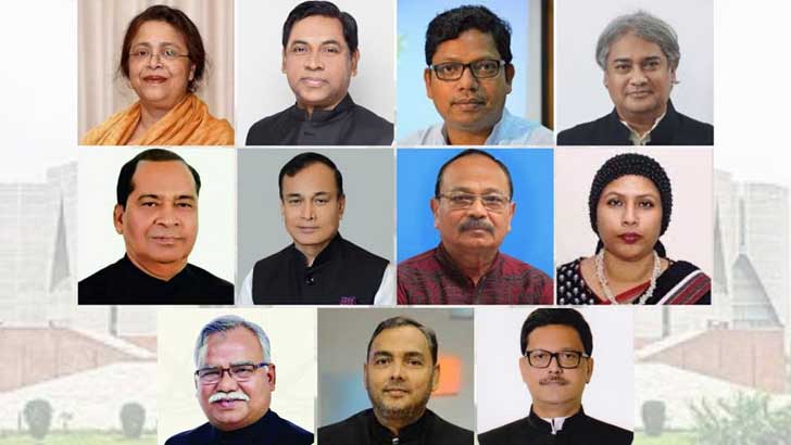প্রতিমন্ত্রীরা কে কোন মন্ত্রণালয়ের দায়িত্ব পেলেন