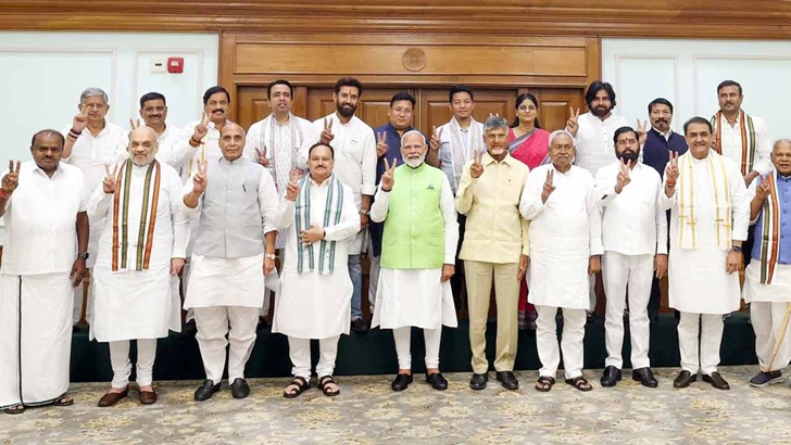 নতুন সরকার গঠনে যাদের সমর্থন পেলেন নরেন্দ্র মোদি