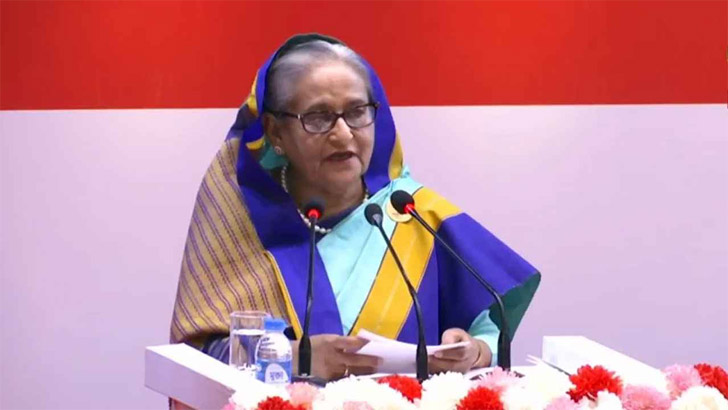 বারবার নির্বাচিত করে সেবার সুযোগ দেওয়ায় কৃতজ্ঞতা জানালেন শেখ হাসিনা