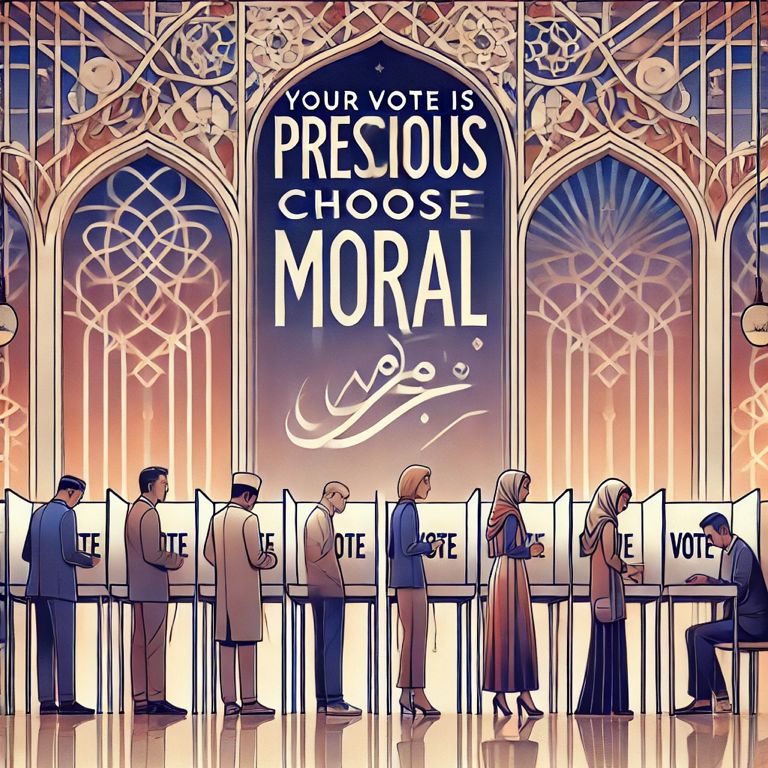 Your Vote Is Precious: Choose Moral