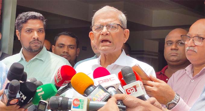 শিক্ষার্থীদের যৌক্তিক আন্দোলনে শুধু পাশে থেকে নয়, তাদের সহযোগিতা করবে বিএনপি : মির্জা ফখরুল