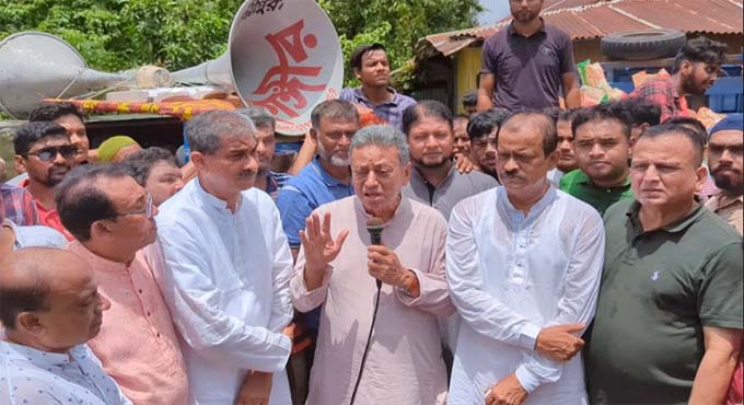 পানির ন্যায্য হিস্যা আমাদের প্রাপ্য : আমীর খসরু