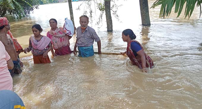 বন্যায় কুমিল্লায় এখন পর্যন্ত ১৪ জনের মৃত্যু