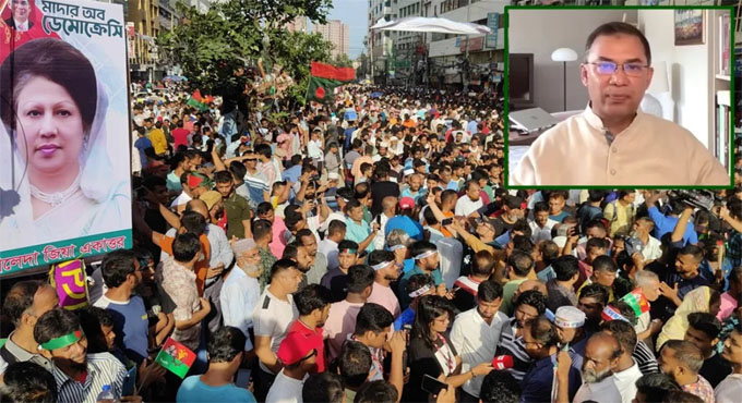 নৈরাজ্য কোনো সমাধান হতে পারে না: তারেক রহমান