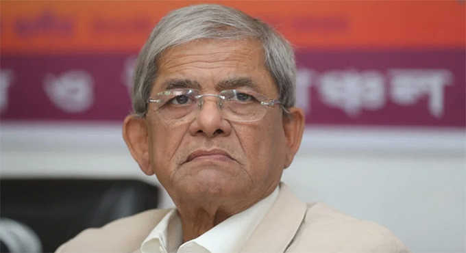প্রতিশোধের নীল নকশা নিয়ে মাঠে নেমেছে একটি মহল: মির্জা ফখরুল