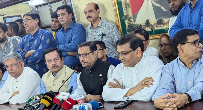বিএনপি-জামায়াত সহিংসতা করে পরিস্থিতি ঘোলাটে করার চেষ্টা করছে: কাদের
