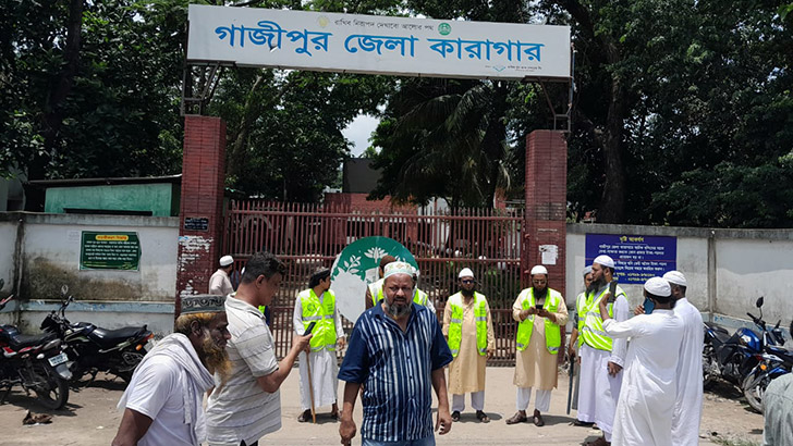 গাজীপুর জেলা কারাগারে বিদ্রোহ, গোলাগুলিতে ১৬ জন আহত