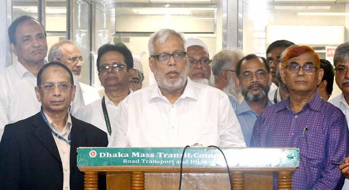যারা মেট্রোরেল স্টেশন ভাঙচুর করেছে তাদের বিরুদ্ধে ব্যবস্থা : উপদেষ্টা ফাওজুল