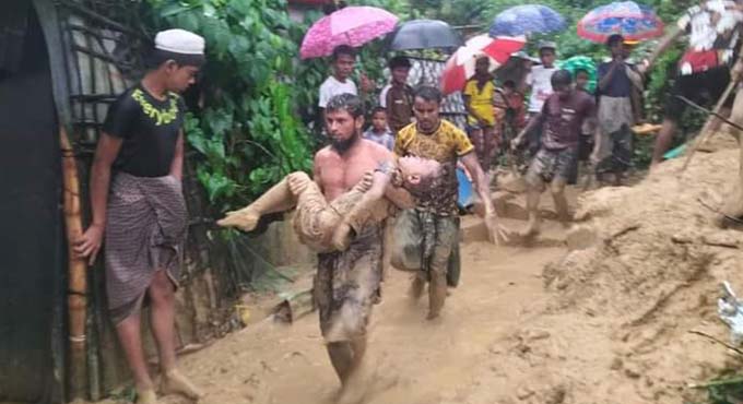 কক্সবাজারে পৃথক পাহাড়ধসে ছয়জনের মৃত্যু