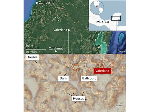 মেক্সিকোর জঙ্গলে হদিশ মিললো ‘হারানো’ শহরের