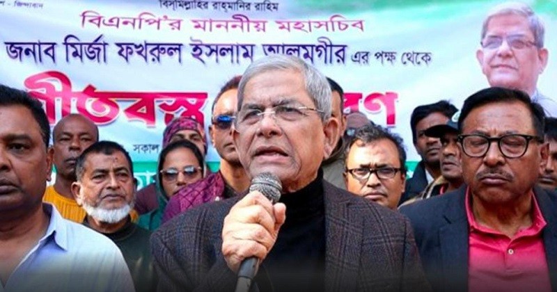 গণহত্যা ও দুর্নীতির সঙ্গে জড়িত কাউকে বিএনপিতে নেওয়া হবে না: মির্জা ফখরুল