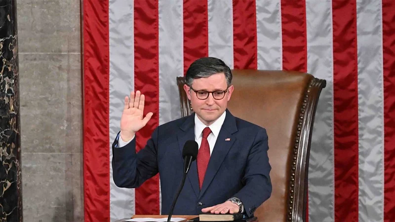 আবারও যুক্তরাষ্ট্রের স্পিকার মাইক জনসন