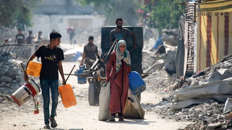গাজায় পূর্ণমাত্রায় দুর্ভিক্ষ চলছে, ঘোষণা জাতিসংঘের