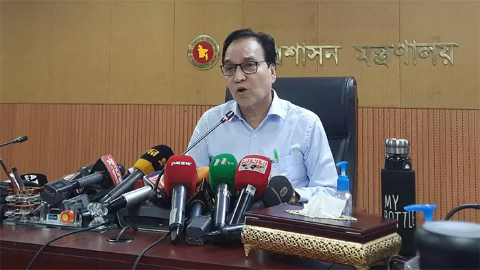 জনপ্রশাসন সচিব মোখলেস উর রহমান আউট