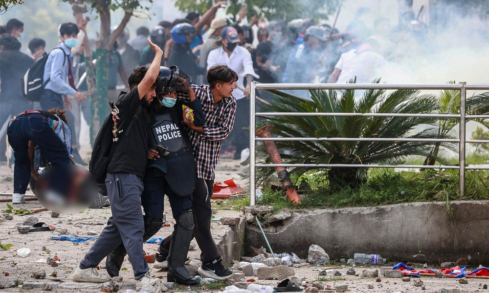 নেপালে জেন জি-পুলিশ সহিংসতায় নিহত অন্তত ১৯