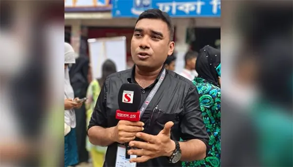 লাইভ করার সময় হঠাৎ অচেতন হয়ে সাংবাদিকের মৃত্যু