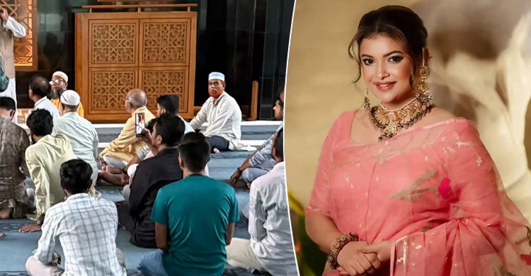 মসজিদে বিয়ে করলেন শবনম ফারিয়া