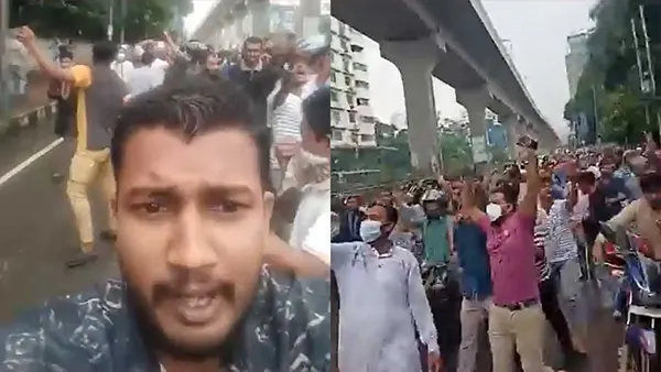 ঢাকায় আওয়ামী লীগের মিছিল, গ্রেপ্তার ১২