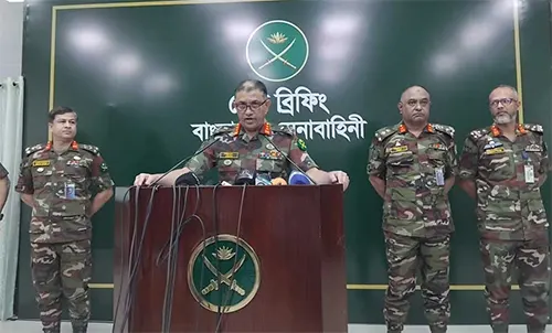 পরোয়ানা জারি হওয়া ১৫ সেনা কর্মকর্তা হেফাজতে: সেনাবাহিনী