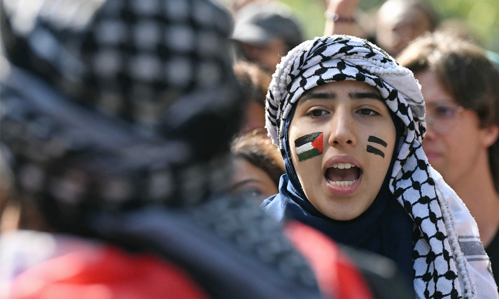 ‘গাজা, তুমি একা নও’ স্লোগানে বিশ্বজুড়ে বিক্ষোভ