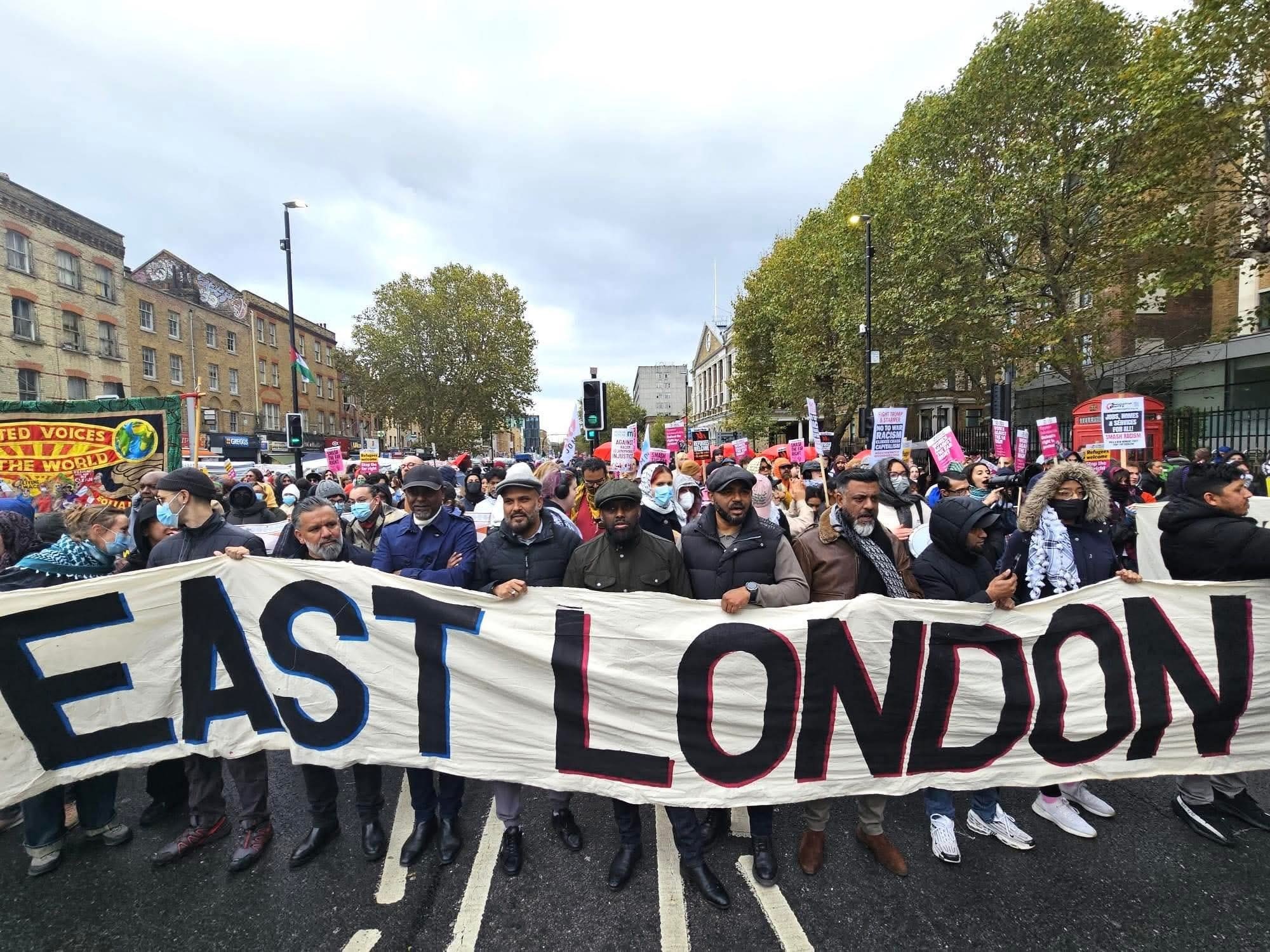 One Tower Hamlets Peace and Unity Rally draws over 10,000 in defiance of hate