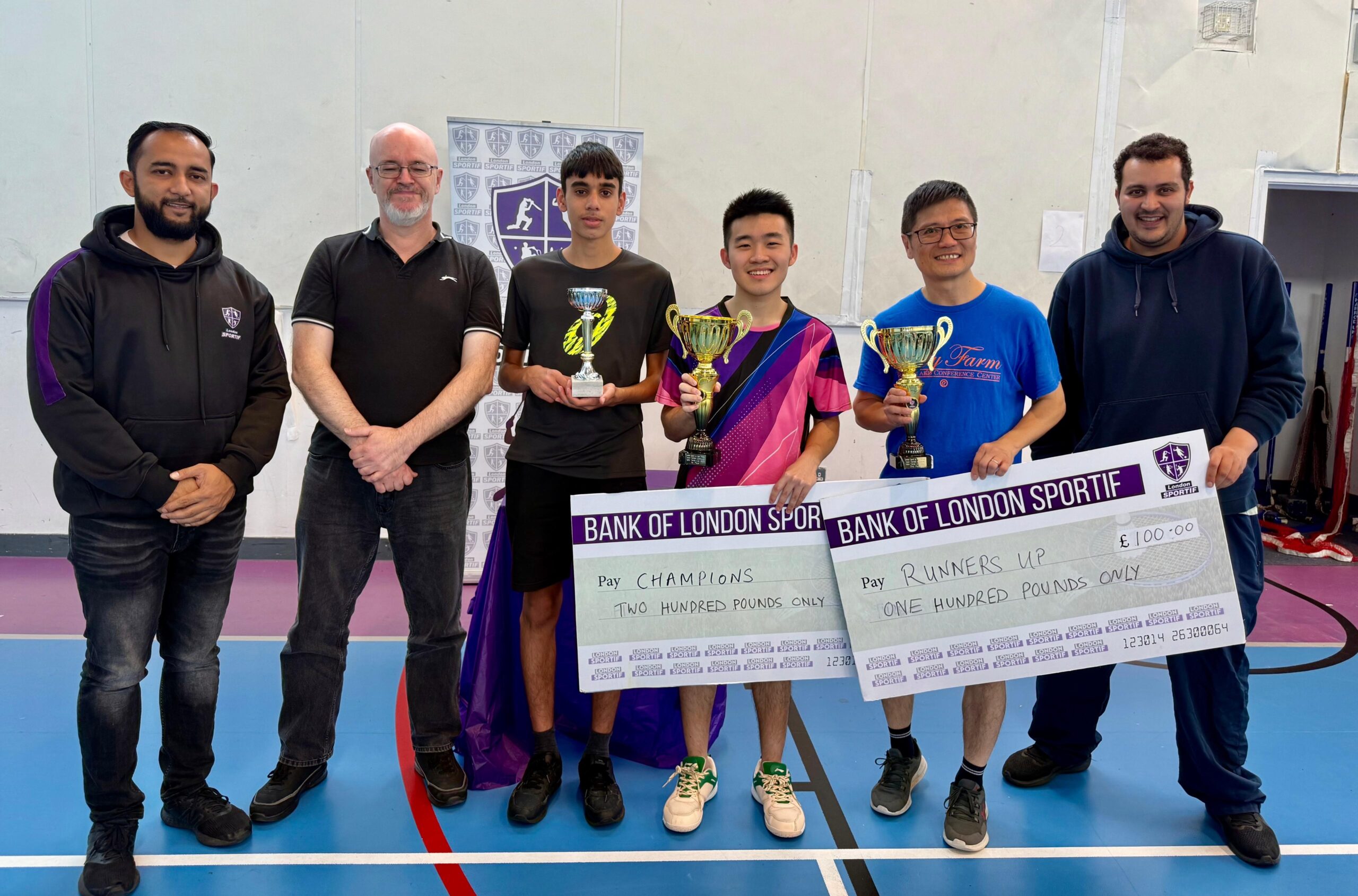 London Sportif & Apex present the Tower Hamlets Community Table Tennis Cup 2025
