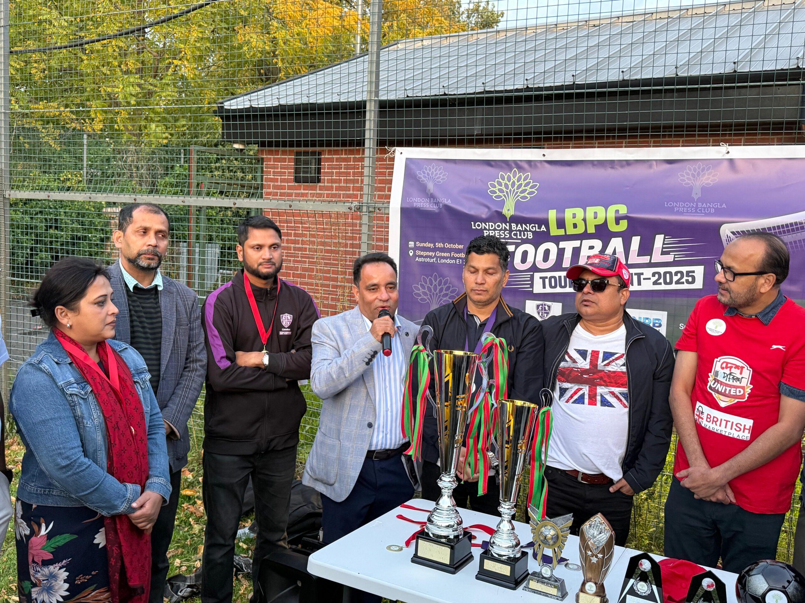 <span style='color:#333;font-size:18px;'>আনন্দ-উচ্ছ্বাসে শেষ হলো লন্ডন বাংলা প্রেস ক্লাবের ফুটবল টুর্নামেন্ট ২০২৫</span><br> ওয়ানবাংলা চ্যাম্পিয়ন, চ্যানেল এস রানার আপ