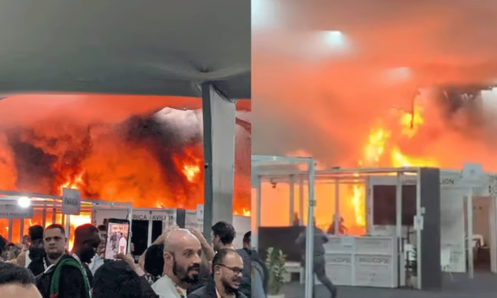 ব্রাজিলে কপ-৩০ জলবায়ু সম্মেলন ভেন‍্যুতে অগ্নিকাণ্ড