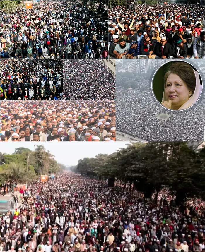 মুসলিম বিশ্বের স্মরণকালের অন্যতম বৃহৎ জানাজা