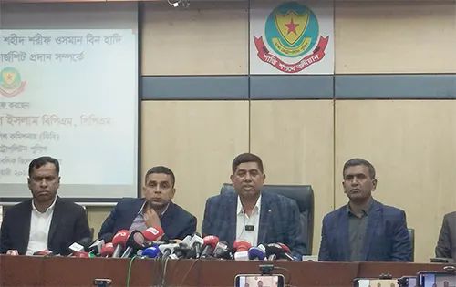 সাবেক কাউন্সিলর ‘বাপ্পির নির্দেশে’ হত্যা করা হয় ওসমান হাদিকে: ডিবি