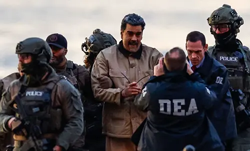 নিউইয়র্কের আদালতে মাদুরো ও তার স্ত্রী