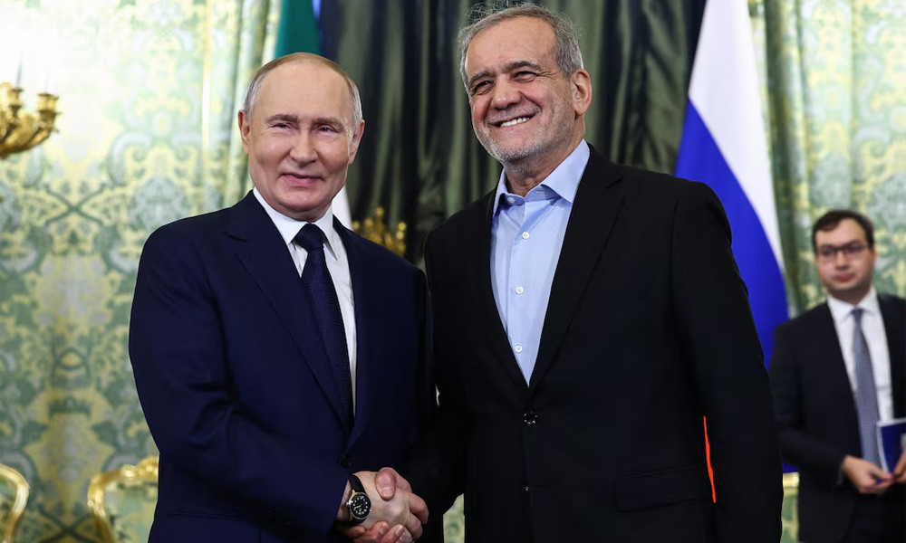 পুতিনকে ধন্যবাদ জানিয়েছেন ইরানি প্রেসিডেন্ট