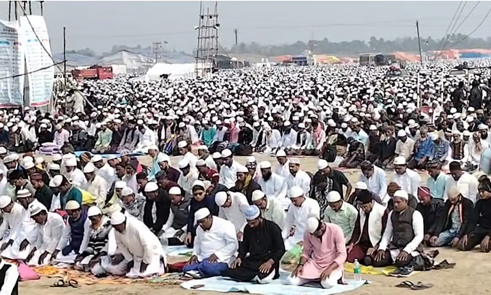 ৩৪ বছর পর পশ্চিমবঙ্গে বিশ্ব ইজতেমা, লাখো মুসল্লির ঢল