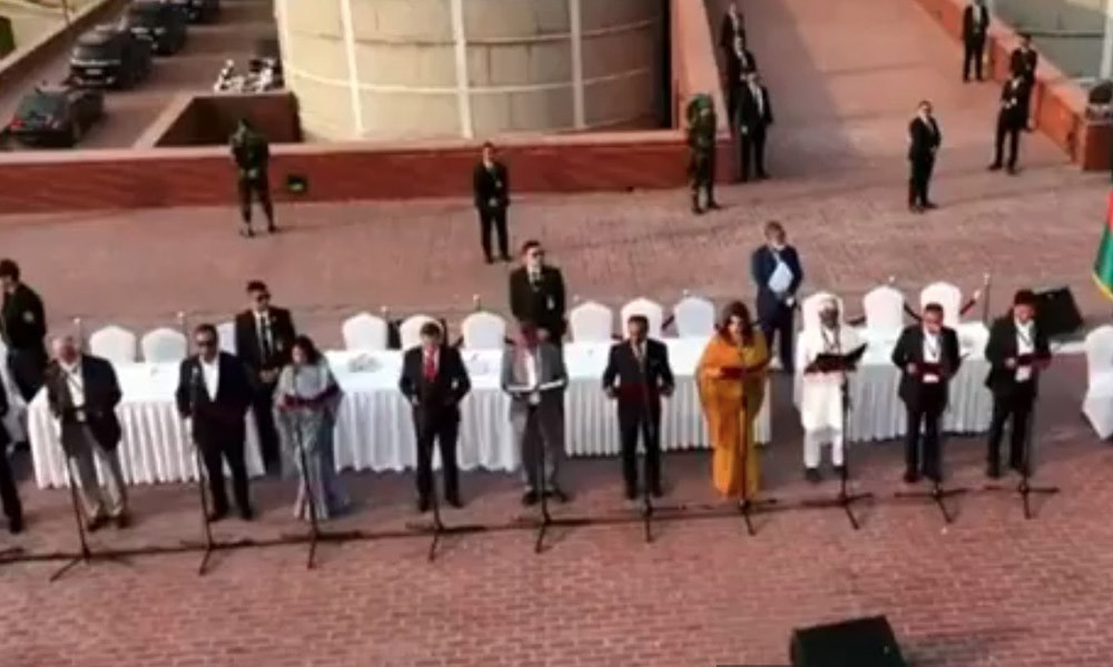 শপথ নিলেন ২৪ প্রতিমন্ত্রী