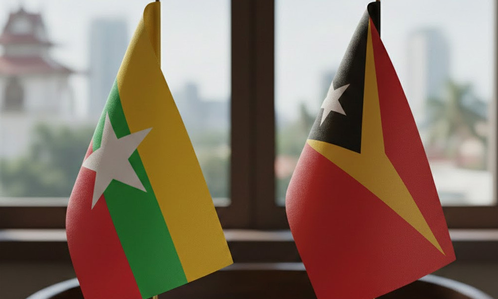 মায়ানমার জান্তার বিরুদ্ধে যুদ্ধাপরাধের মামলা, পূর্ব তিমুরের কূটনীতিক বহিষ্কার